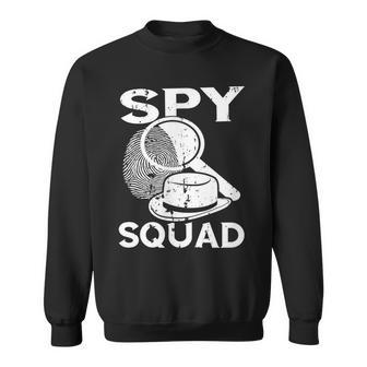 Detektiv Spy Squad Spy Kostüm Investigate Espionage Agent Sweatshirt - Seseable