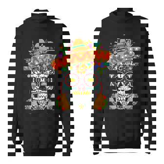 Dia De Los Muertos Mexico Taco Mexico Happy Cinco De Mayo Sweatshirt | Mazezy