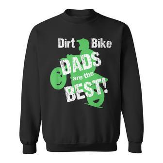 Dirt Bike Dad Fathers Day Gifts For Men Graphic Motocross Sweatshirt | Mazezy