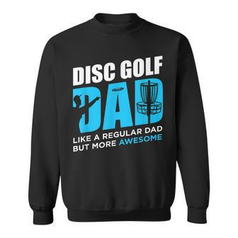 Disc Golf Vintage Funny Disc Golfing Dad Lover Player Gift V2 Sweatshirt - Seseable
