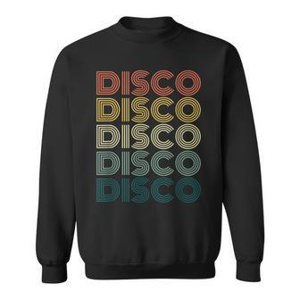 Disco Themed Funky Vintage 70S 80S For Dance Parties Sweatshirt | Mazezy DE