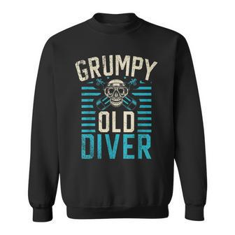 Diving Grumpy Old Diver Sweatshirt - Thegiftio UK