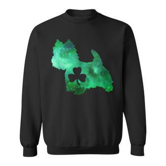Dog Mom Dog Lover St Patricks Day Sweatshirt - Seseable