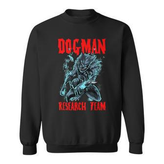 Dogman Research Team Cryptid Humanoid Animal Dog Man Funny Men Women Sweatshirt Graphic Print Unisex - Thegiftio UK