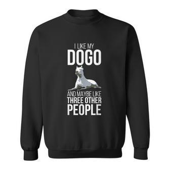 Dogo Argentino Dog Pet Love Rescue Retro Men Women Bark Paw Sweatshirt - Monsterry UK