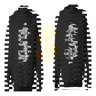 Dollar Sign Us Money Bills Finance Profit Economy Profit Sweatshirt | Mazezy