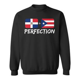 Dominican Plus Puerto Rican Perfection Mix Gift Sweatshirt - Seseable