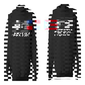 Dominican Plus Puerto Rican Perfection Mix Gift Sweatshirt - Seseable