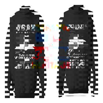 Dominican Republic Flag Hispanic Heritage Dominicana Sweatshirt - Seseable