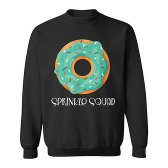Donut Lover Matching Birthday Donut Sprinkle Squad Sweatshirt | Mazezy