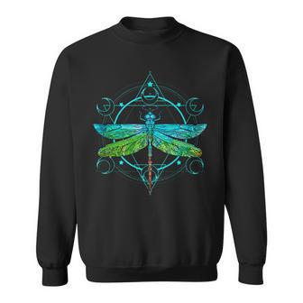 Dragon Fly Insect Nature Geometric Lover Sweatshirt - Seseable