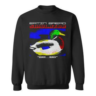 Duck Eatin’ Bread Simulator Bit Sweatshirt | Mazezy