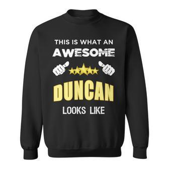 Duncan Last Name Family Names Sweatshirt - Seseable