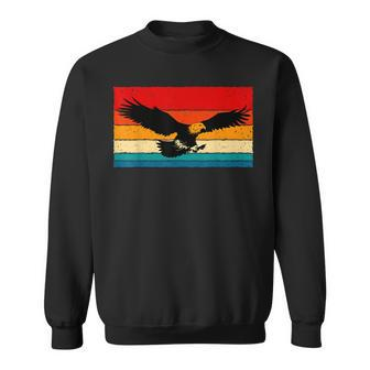 Eagle Retro Eagle Bald Eagle Eagle Lover Sweatshirt | Mazezy