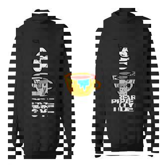 Easter Prepare To Dye Funny Egg Hunting Men Women Kids Boys Sweatshirt - Thegiftio UK