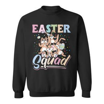 Easter Squad Bunnies Easter Egg Hunting Bunny Rabbit  Sweatshirt