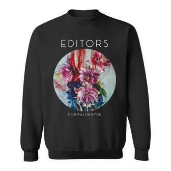 Editors Band The Flowers Sweatshirt | Mazezy