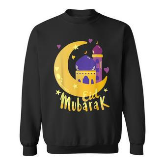 Eid Mubarak - Eid Al Fitr Islamic Holidays Celebration Sweatshirt | Mazezy