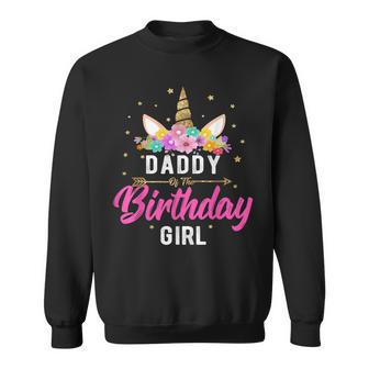 Einhorn Geburtstag Papa Des Geburtstags Mädchen Geschenk V2 Sweatshirt - Seseable