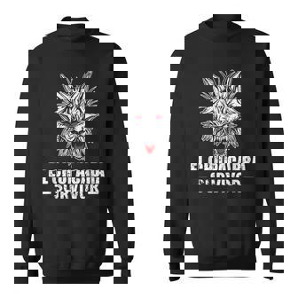 El Chupacabra Survivor Cryptozoology Sweatshirt - Thegiftio UK