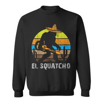 El Squatcho Bigfoot T Sasquatch Sweatshirt | Mazezy