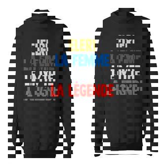Eleri La Femme The Myth The Legend Gift For Eleri Sweatshirt - Seseable