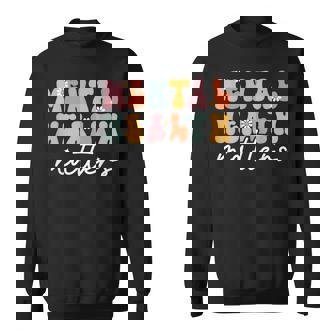 End The Stigma Mental Health Matters Mental Health Awareness Sweatshirt | Mazezy