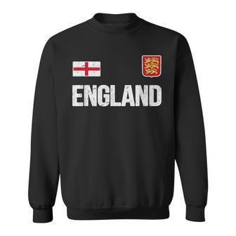 England English Flag Souvenir Love Gift Men Women Sweatshirt Graphic Print Unisex - Seseable