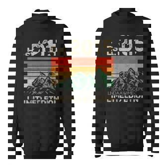 Est 2015 Legendary Awesome Epic Limited Edition 8Th Birthday Sweatshirt - Seseable