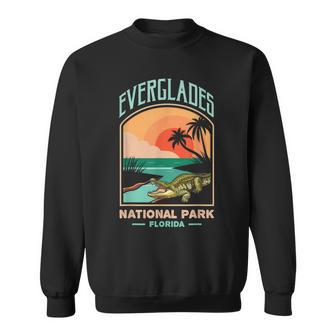 Everglades National Park Us Crocodile Florida Alligators Sweatshirt | Mazezy UK