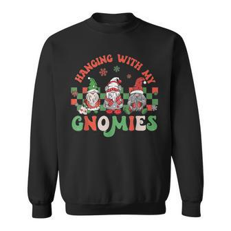 Family Christmas 2022 Matching Funny Santa Elf Squad V59 Men Women Sweatshirt Graphic Print Unisex - Thegiftio UK