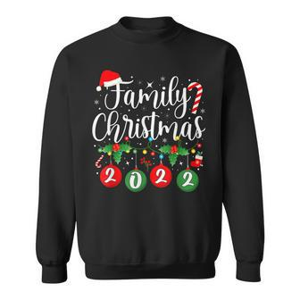 Family Christmas 2022 Matching Funny Santa Elf Squad V61 Men Women Sweatshirt Graphic Print Unisex - Thegiftio UK