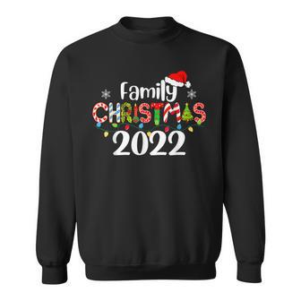 Family Christmas 2022 Matching Pajamas Squad Santa Elf Funny V20 Men Women Sweatshirt Graphic Print Unisex - Thegiftio UK