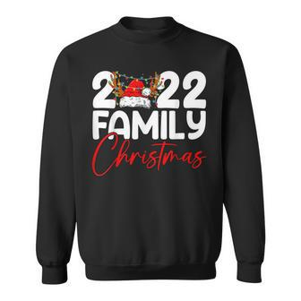 Family Christmas 2022 Matching Pajamas Squad Santa Elf Funny V27 Men Women Sweatshirt Graphic Print Unisex - Thegiftio UK