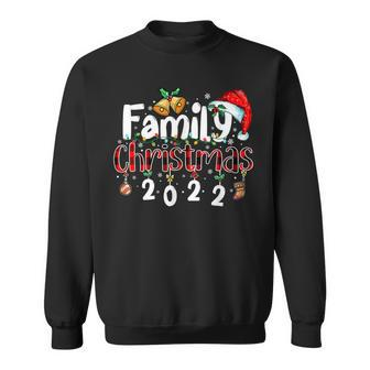 Family Christmas 2022 Matching Pajamas Squad Santa Elf Funny V6 Men Women Sweatshirt Graphic Print Unisex - Thegiftio UK