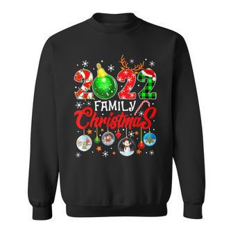 Family Christmas 2022 Matching Squad Reindeer Santa Xmas Men Women Sweatshirt Graphic Print Unisex - Seseable