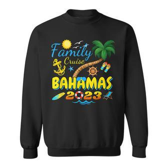 Family Cruise Bahamas 2023 Matching Group Summer Vacation Sweatshirt | Mazezy UK
