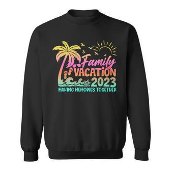Family Vacation 2023 Making Memories Together Summer Family Sweatshirt | Mazezy