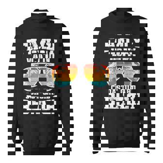 Family Vacation Coast Guard Beach Summer Sunglasses Holiday Sweatshirt - Seseable