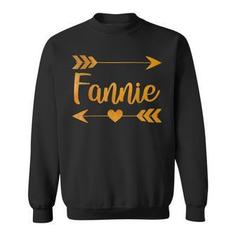 Fannie Personalized Name Funny Birthday Custom Mom Gift Idea Men Women Sweatshirt Graphic Print Unisex - Thegiftio UK