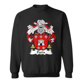Faria Coat Of Arms Family Crest Sweatshirt - Seseable