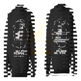 Fast Food Deer Funny Hunting | For Hunters Men Women Sweatshirt Graphic Print Unisex - Seseable