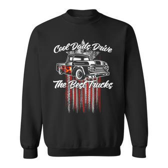 Fathers Day Truck Guy Flamed Custom Classic Pickup Sweatshirt - Thegiftio UK