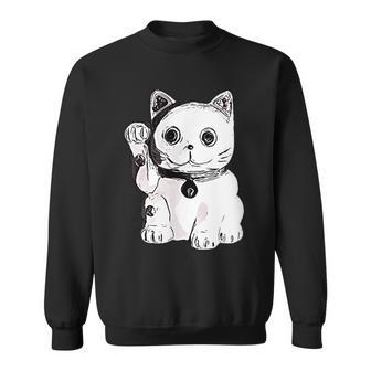 Feng Shui Maneki-Neko Pop-Art Sweatshirt - Seseable