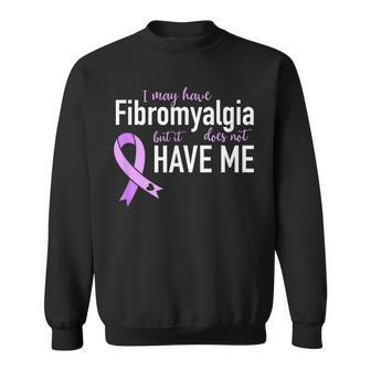 Fibromyalgia Awareness V2 Men Women Sweatshirt Graphic Print Unisex - Thegiftio UK
