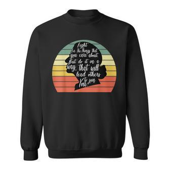 Fight For The Things You Care About Notorious-Rbg Sweatshirt - Seseable