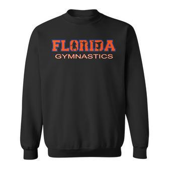 Florida Gymnastics Girls Tumbling Gear Gymnast Aerobic Dance Sweatshirt | Mazezy