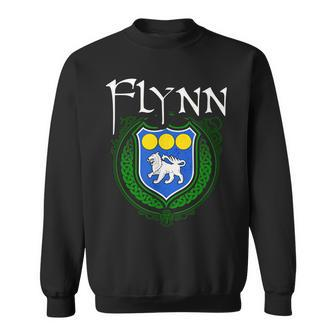 Flynn Surname Irish Last Name Flynn Family Crest Sweatshirt | Mazezy