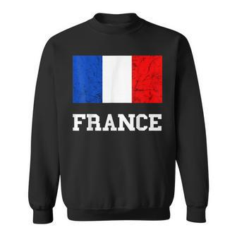France French Pride France Flag French Flag French Roots Men Women Sweatshirt Graphic Print Unisex - Seseable