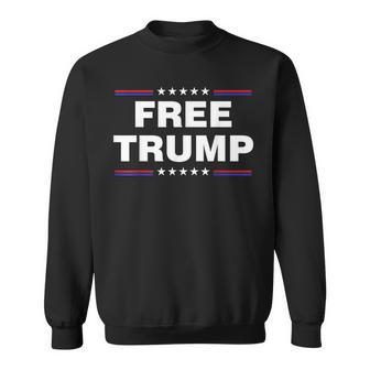 Free Trump 2024 Prison Maga Sweatshirt | Mazezy